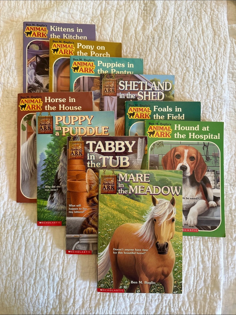 Lot of 10 Animal Ark Books